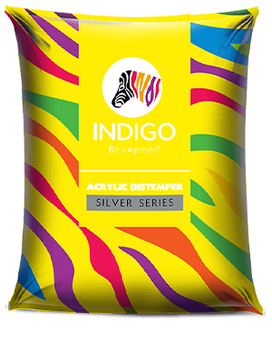 Indigo Acrylic Distemper – Silver Series